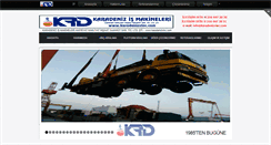 Desktop Screenshot of karadenizvinc.com